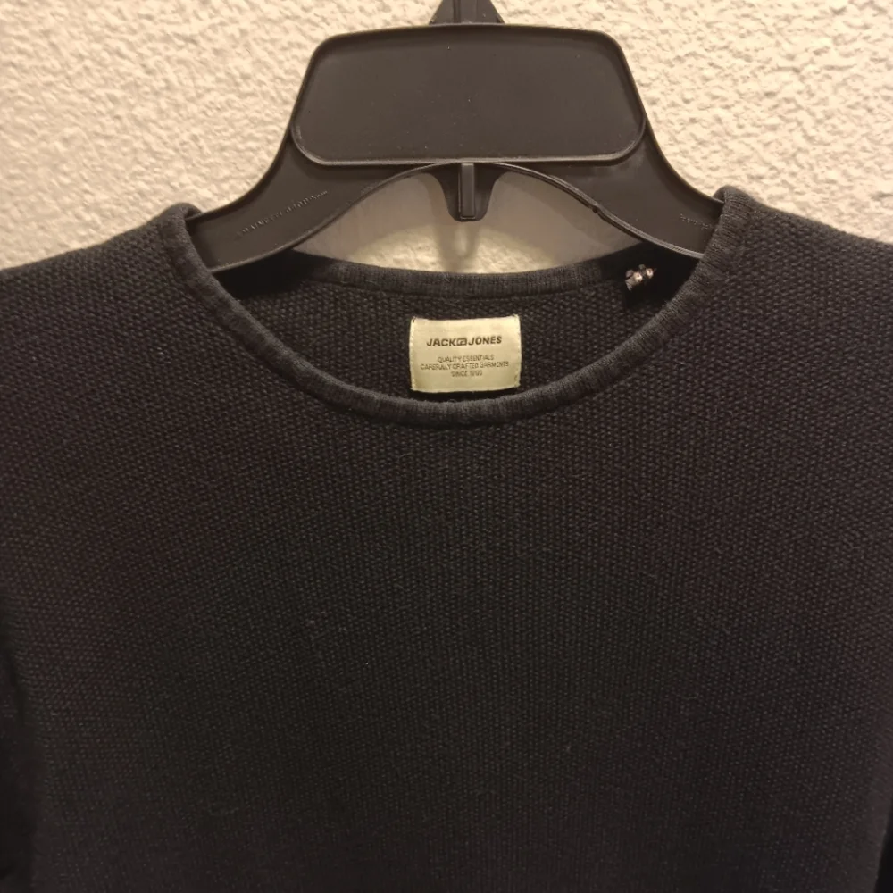 Jack & Jones Waffle Knit Crew Neck Jumper Sweater - Picture 4 of 5